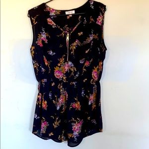 BLACK FLORAL DRESS